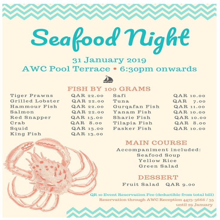 Seafood Night