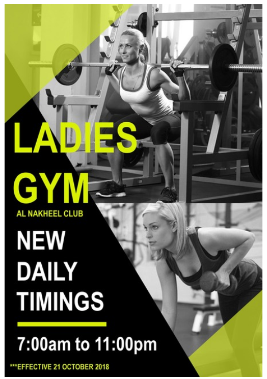 ANC Ladies Gym - New Timings
