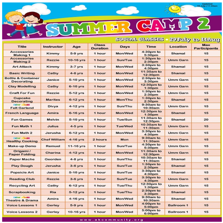 Summer Camp 2