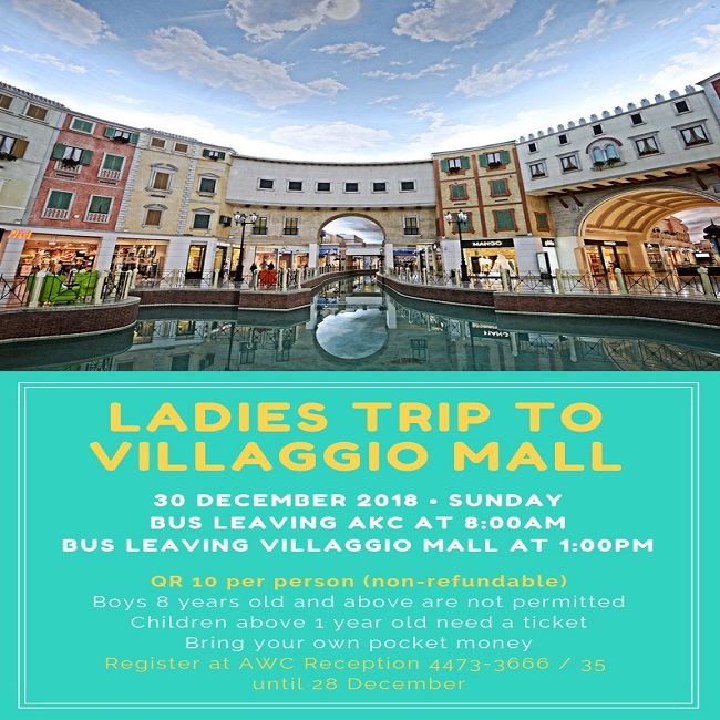 Ladies Trip to Villaggio Mall - December 2018