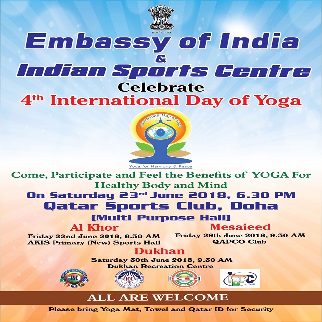 4th International Day of Yoga