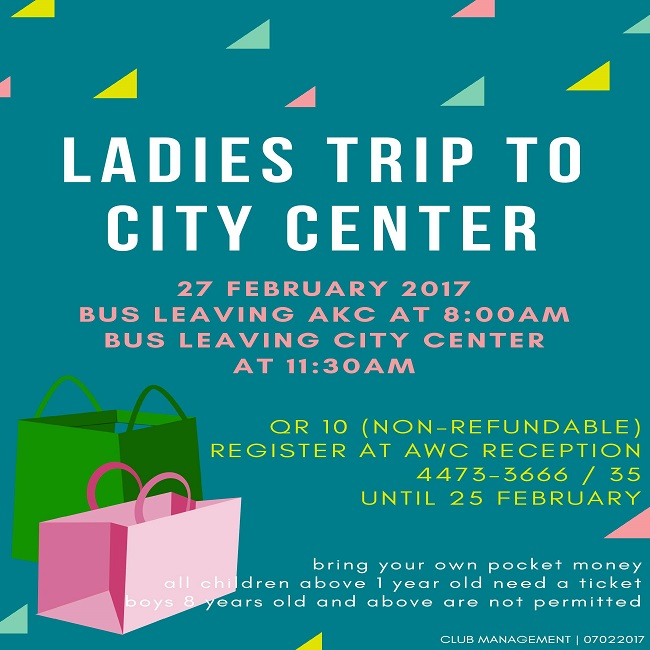 Ladies Trip to City Center