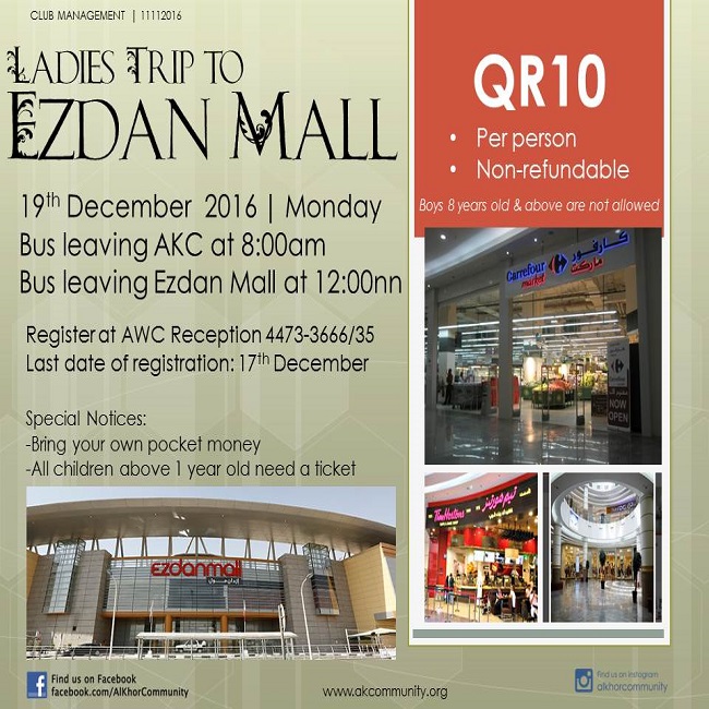 Ladies Trip to Ezdan Mall
