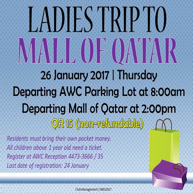 Ladies Trip to Mall of Qatar