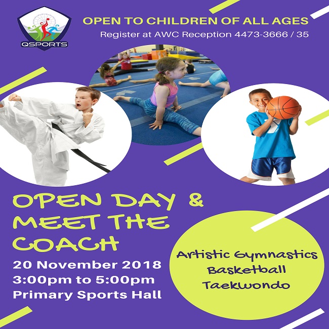 QSports Open Day & Meet the Coach