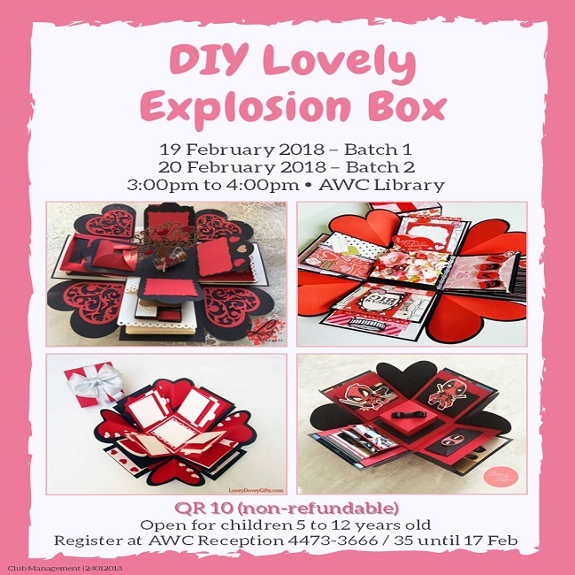 DIY Lovely Explosion Box