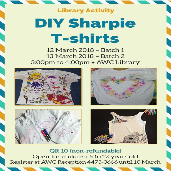 DIY Sharpie T-shirts