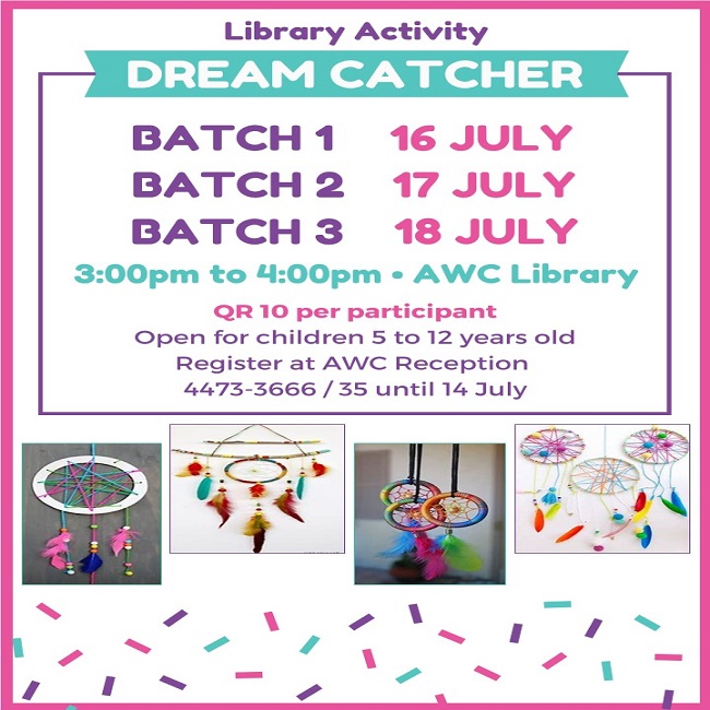 Library Activity: Dream Catcher
