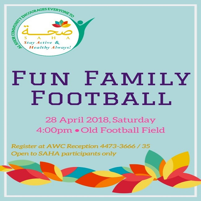 SAHA 2018: Fun Family Football