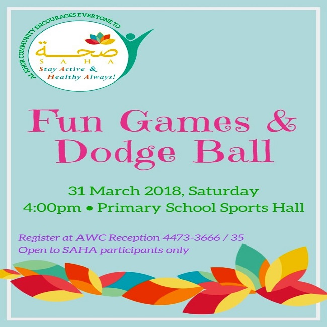 SAHA 2018: Fun Games & Dodge Ball