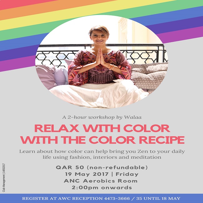 Relax with Color with The Color Recipe