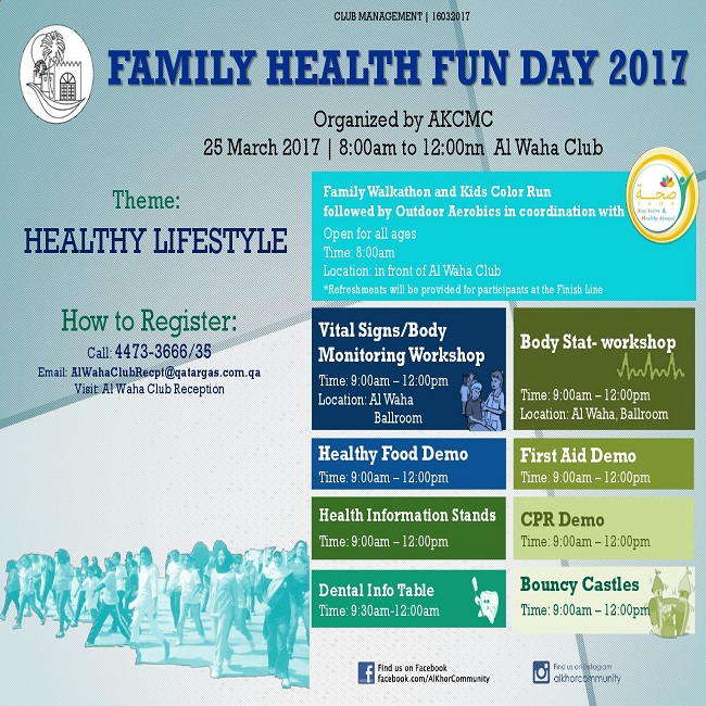 Family Health Fun Day 2017