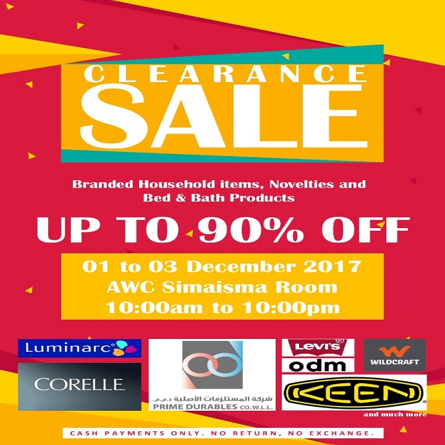 Prime Durables Clearance Sale - December 2017