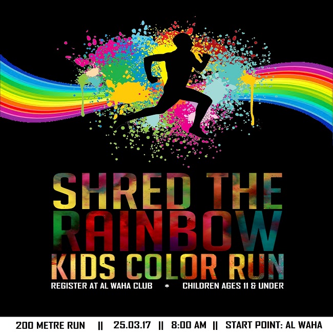 Shred the Rainbow - Kids Color Run
