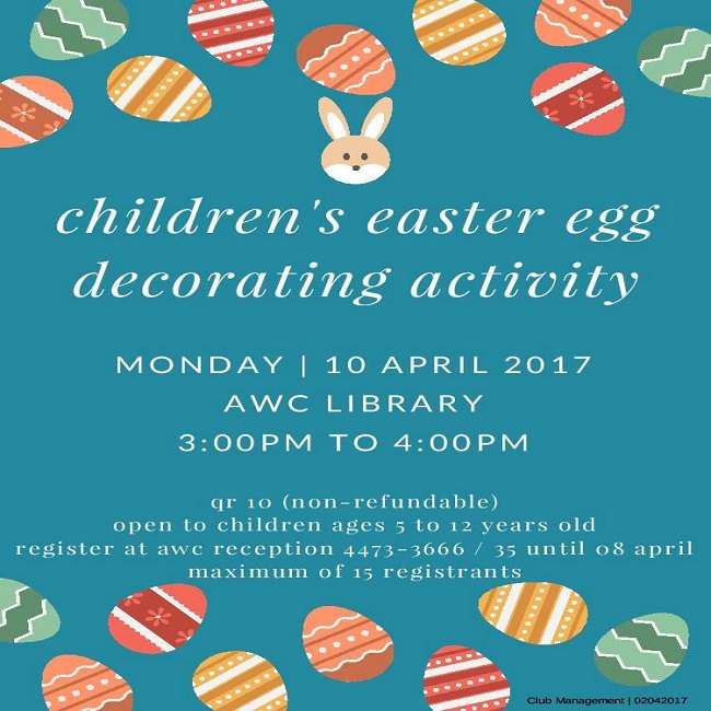Children's Easter Egg Decorating Activity