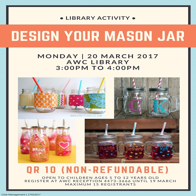 Design Your Mason Jar
