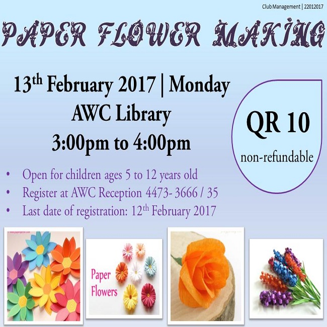 Paper Flower Making