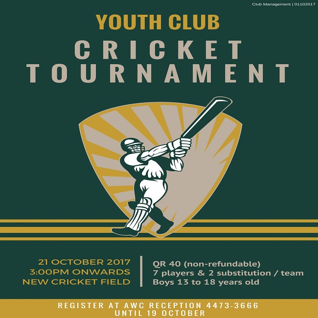 Youth Club Cricket Tournament