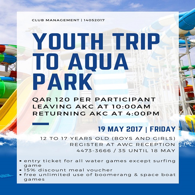 Youth Trip to Aqua Park