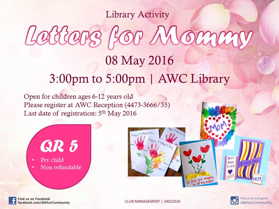 Letters for Mommy