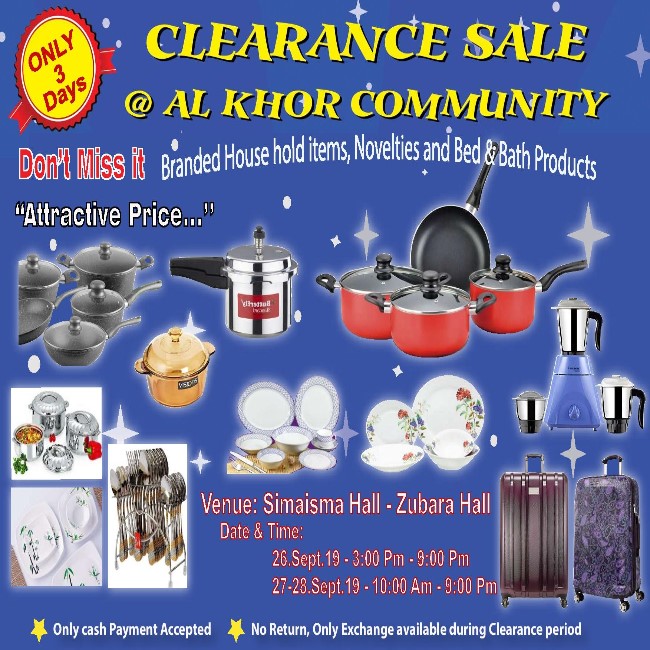 Prime Durables Clearance Sale - September 2019