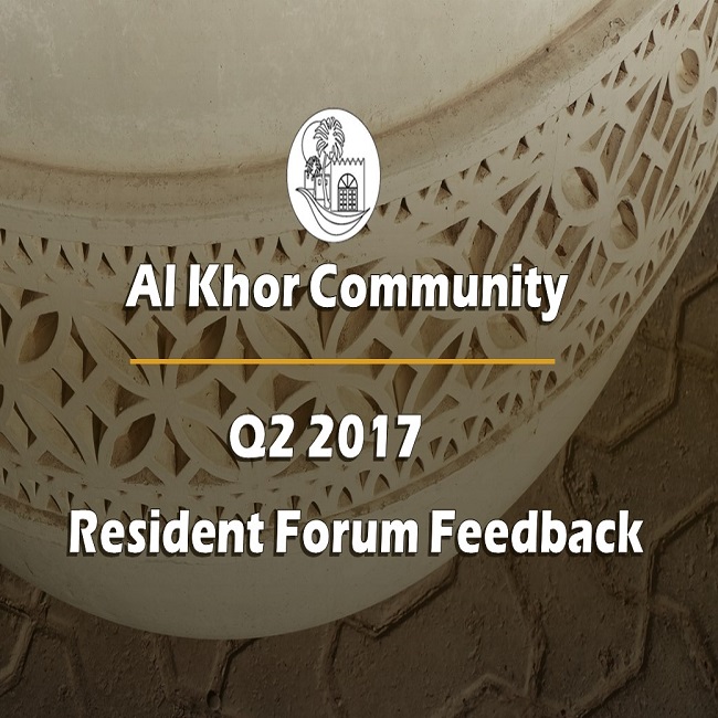 Q2 2017 AKC Resident Forum Feedback